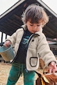 Mayoral bluza polarowa dziecięca aplikacja beżowy 2427.3C.Baby.9BYA