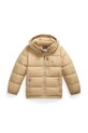 Dječja pernata jakna Polo Ralph Lauren Planet friendly bež 323969861003
