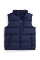 Polo Ralph Lauren gilet da bambino foderato blu navy 323969863002