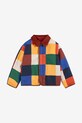 Bobo Choses kurtka dwustronna dziecięca 225AC122 multicolor AW25