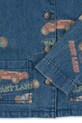 Konges Sløjd kurtka jeansowa dziecięca MAGOT JACKET GOTS granatowy KS103886.B.9BYA