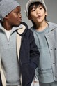 Emporio Armani kurtka dziecięca pozostałe granatowy EB000508.AF19524