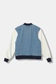 Vans kurtka bomber dziecięca Denim Baseball Jacket VN000PXMCDX1 niebieski AW25