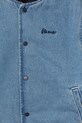 Chłopiec Vans kurtka bomber dziecięca Denim Baseball Jacket VN000PXMCDX1 niebieski