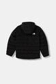 Αναστρέψιμο παιδικό μπουφάν The North Face B REVERSIBLE PERRITO HOODED JACKET NF0A88TWWOO1 μαύρο AW25
