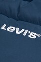 Chłopiec Levi's kurtka dziecięca HVWT PUFFER WITH LOGO ELAS 9EN633 granatowy