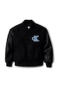 Calvin Klein Jeans kurtka bomber dziecięca IB0IB02567.9BYA czarny AW25