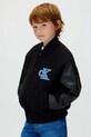 Дитяча куртка-бомбер Calvin Klein Jeans чорний IB0IB02567.9BYA