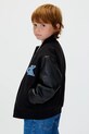 Дитяча куртка-бомбер Calvin Klein Jeans IB0IB02567.9BYA чорний
