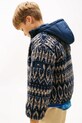 Chłopiec Tommy Hilfiger kurtka dziecięca KB0KB09882.9BYA czarny
