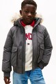 Tommy Hilfiger geacă copii cu captuseala negru KB0KB09887.9BYA
