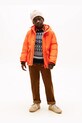 Tommy Hilfiger kurtka dziecięca KB0KB09889.9BYA pomarańczowy