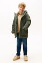 Tommy Hilfiger giacca in velluto a coste per bambini foderato verde KB0KB09890.9BYA