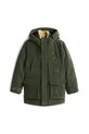 Tommy Hilfiger kurtka sztruksowa dziecięca KB0KB09890.9BYA zielony AW25