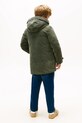 Tommy Hilfiger kurtka sztruksowa dziecięca KB0KB09890.9BYA zielony