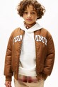 Tommy Hilfiger kurtka dziecięca bez kaptura brązowy KB0KB09957.128.176.9BYA