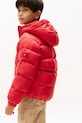 Tommy Hilfiger kurtka puchowa dziecięca czerwony KB0KB10091.98.122.9BYA