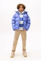 Дитяча пухова куртка Tommy Hilfiger KB0KB10091.98.122.9BYA блакитний