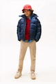 Дитяча пухова куртка Tommy Hilfiger KB0KB10091.98.122.9BYA темно-синій