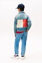 Tommy Hilfiger kurtka jeansowa dziecięca niebieski KB0KB10108.9BYA