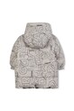 Karl Lagerfeld kurtka dwustronna niemowlęca Z30663 beżowy AW25