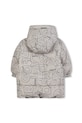 Karl Lagerfeld kurtka dwustronna niemowlęca Z30663 beżowy AW25
