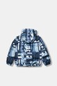 Παιδικό μπουφάν Guess N5BL04.WCFM0.9BYA μπλε AW25
