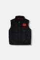 Detská vesta HUGO zateplené čierna G00482.102.108
