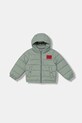 Детская куртка HUGO с капюшоном бирюзовый G00484.102.108