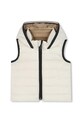 BOSS vestă dublă cu puf pentru copii cu captuseala bej J52474.86.94