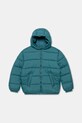 Детская куртка United Colors of Benetton с утеплением бирюзовый 2WU0CN06N.G.seasonal