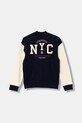 United Colors of Benetton bluza dziecięca 32N4C505F.G.seasonal granatowy AW25