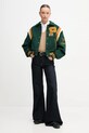 Куртка с добавлением шерсти Polo Ralph Lauren 211971014 зелёный AW25