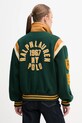 Одежда Куртка с добавлением шерсти Polo Ralph Lauren 211971014 зелёный