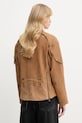 Oblačila Biker jakna iz semiša Patrizia Pepe 8O0187.L157 rjava