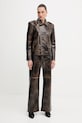 Patrizia Pepe geacă ramones 8O0202.E064 maro AW25