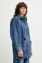 MUNTHE kurtka jeansowa PRICKLY niebieski 252150725204
