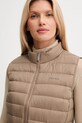 Calvin Klein vestă de puf bej LV044C529G