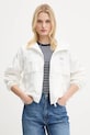 Bunda Tommy Jeans oversize biela DW0DW20952