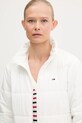 Tommy Jeans rövid kabát fehér DW0DW20958