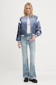 Куртка-бомбер Tommy Jeans DW0DW20960 голубой AW25