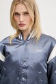 Куртка-бомбер Tommy Jeans блакитний DW0DW20960