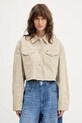 Oblečení Džínová bunda Tommy Jeans DW0DW21431 béžová