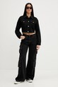Tommy Jeans kurtka jeansowa DW0DW21431 czarny AW25
