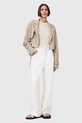 AllSaints kurtka zamszowa OPHELIA W054LC