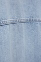 AllSaints kurtka z domieszką lnu HETTIE niebieski W111PC