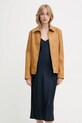 Rag & Bone rövid kabát WAW25P2001LE01 barna AW25