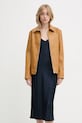 Rag & Bone geacă WAW25P2001LE01 maro AW25