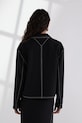 Džínová bunda Karl Lagerfeld A3W14041 černá AW25