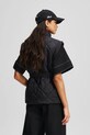 Karl Lagerfeld bezrękawnik A3W15045 czarny AW25